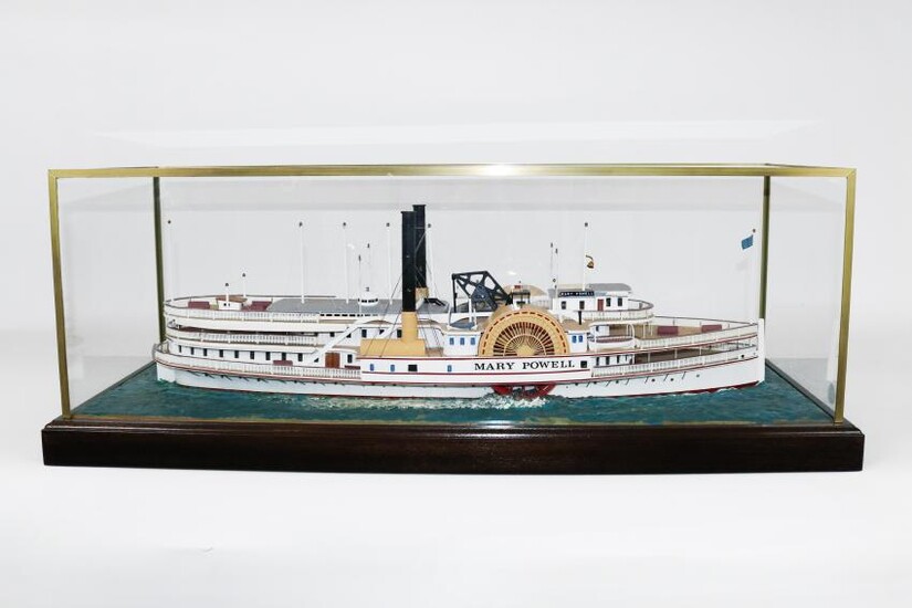 "Mary Powell" Steamship Model