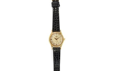 A 18K yellow gold men's wristwatch, Omega