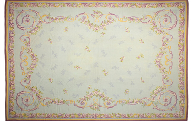 A French Aubusson Carpet (late 19th-early 20th century)