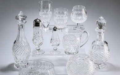 A LARGE COLLECTION WATERFORD CRYSTAL, including six