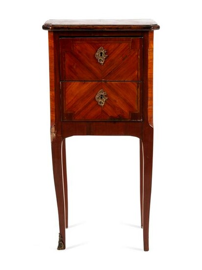 A Louis XV/XVI Transitional Style Side Table