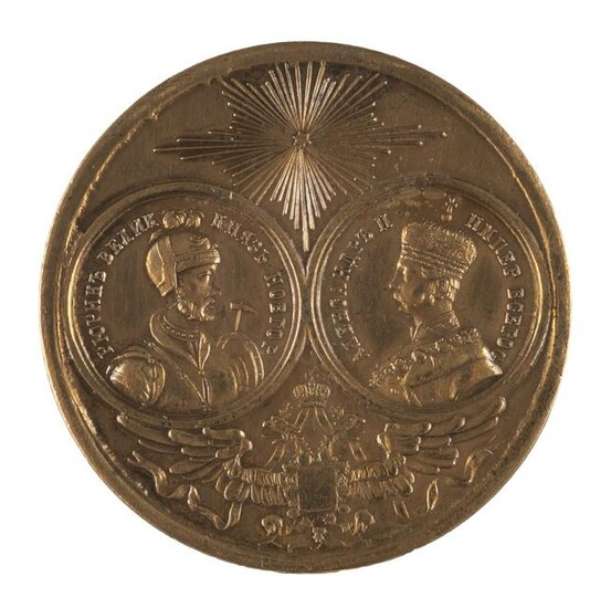 A MEDAL COMMEMORATING THE UNVEILING OF THE MONUMENT TO