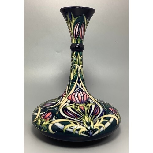 A Moorcroft for Liberty pottery vase, of Persian form, decor...