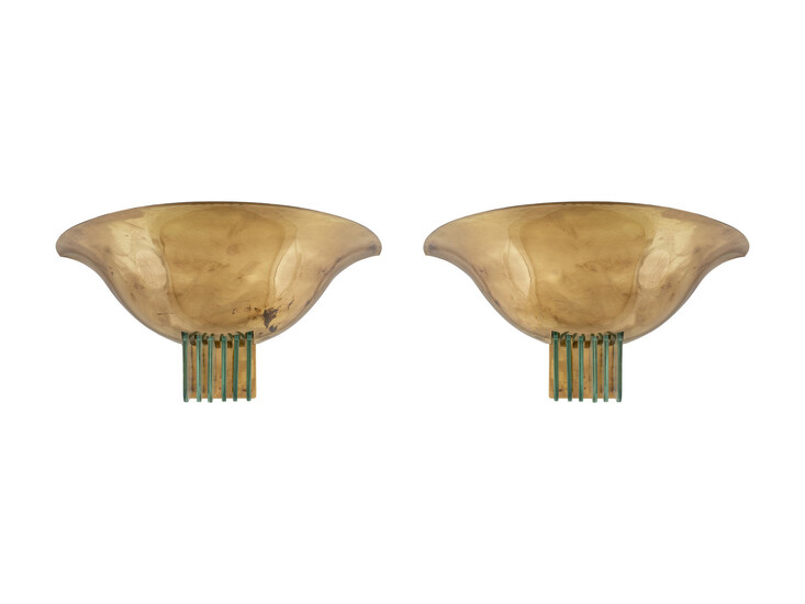 A Pair of Art Deco Style Wall Sconces