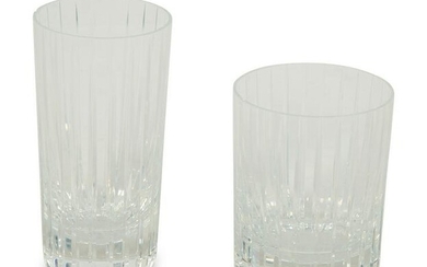 A Set of Twelve Baccarat Glasses Height of highball 5