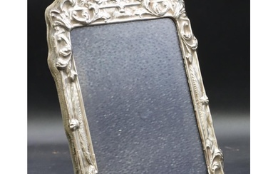 A modern London silver mounted freestanding photograph frame...