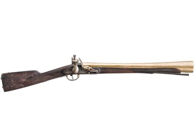 A navy blunderbuss, probably French or Belgian, circa 1780