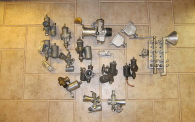 A quantity of carburettors