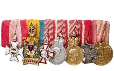 A seven-part orders clasp with the Military Order of Maria Theresa, World War I