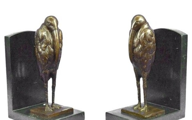 After Dali, Pelican Bronze Book Ends, Sculptures