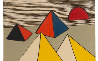 Alexander Calder (American, 1898–1976) One plate from La Mémoire Eléméntaire