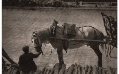 Alfred Stieglitz (1864-1946), A Snapshot Paris (from Camera Work 41) (1913)