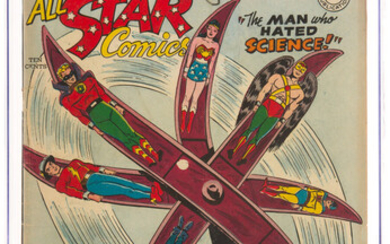 All Star Comics #42 (DC, 1948) CGC VG+ 4.5...