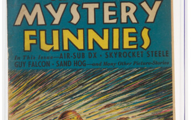 Amazing Mystery Funnies V2#4 (Centaur, 1939) CGC FR/GD 1.5...