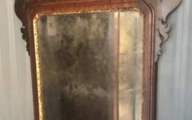 Antique C 1800 English Gilt Eagle Wall Mirror