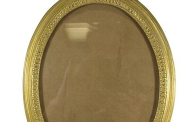 Antique French bronze picture frame