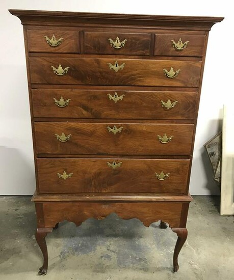 Antique Traditional Highboy Chest