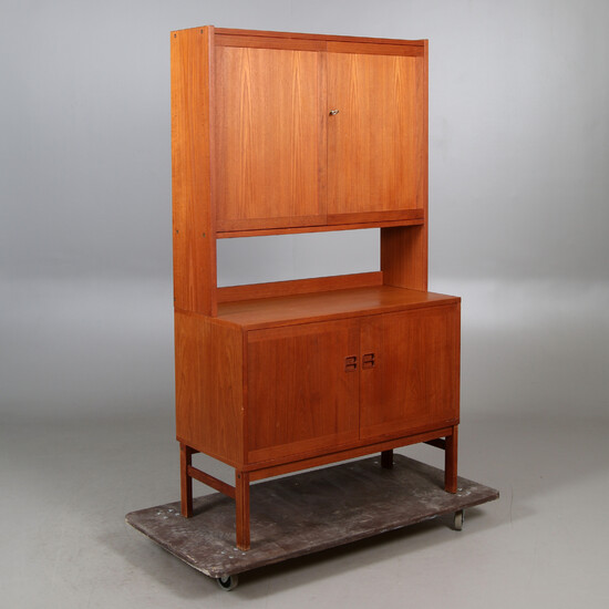BOOK SHELF, teak, "Consul", Carl- Johansson, Bogaryd's furniture 1960s / 70s.