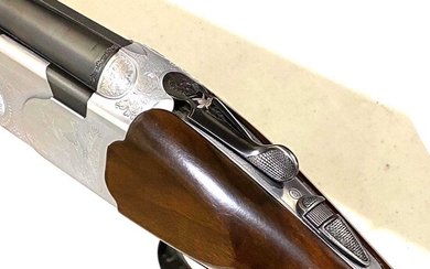 Beretta double-barrel over-and-under 12-bore shotgun
