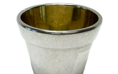 Bvlgari Shot Glass Modeled as Flower Pot 1973