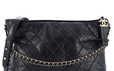 Chanel Gabrielle Hobo Quilted Aged