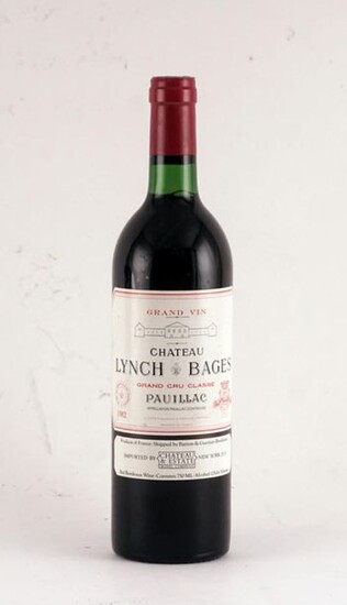 Château Lynch Bages 1982 Pauillac Appellation...