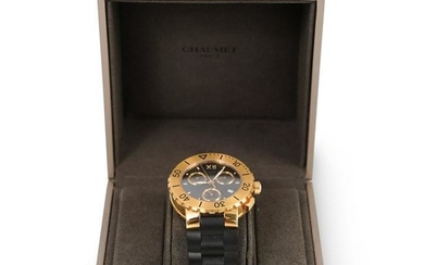 Chaumet Class One 18k Gold Chronograph Watch