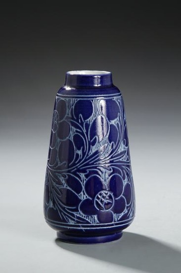 Chinese Blue Glazed Vase