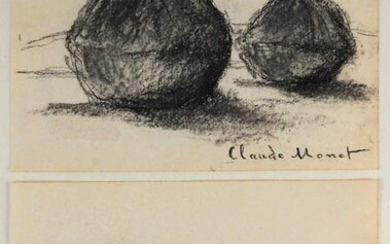 Claude Monet (1840-1926) Sketchbook Drawings (2)