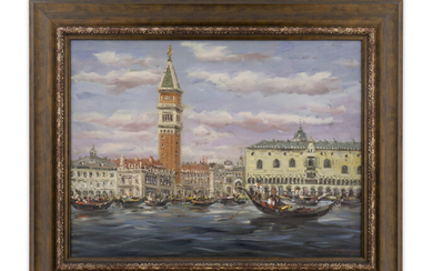 Coastal Scene of Venice