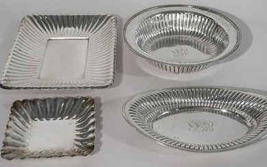 Collection Vintage Sterling Silver Serving Bowls