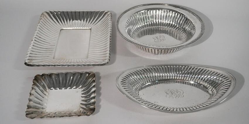 Collection Vintage Sterling Silver Serving Bowls