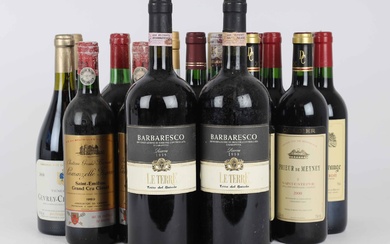 Collection of Italian/French, primarily Bordeaux wines (19)