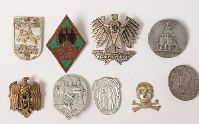 Collection of WWII and later German badges