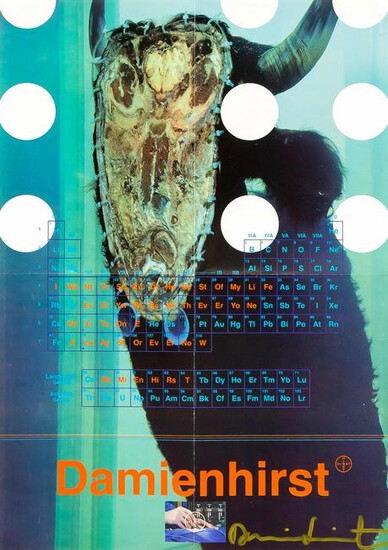 Damien Hirst (*1965), hand-signed p