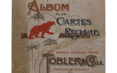 ALBUM POUR CARTES RECLAME "Tobler & Co."