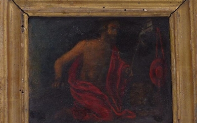 Der heilige Hieronymus als Buesser, Italien, 17. Jh.