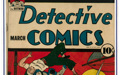 Detective Comics #49 (DC, 1941) CGC VG+ 4.5 Off-white...