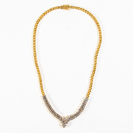 Diamond necklace Diamanthalsband