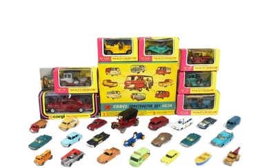 Diecast - a collection of assorted vintage diecast models of...