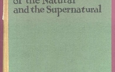 Dreiser, Plays of Natural Supernatural, 1stEd. 1916
