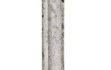 ÉPÉE, JANITSCHAREN-KORPSSaxe-Polonais, vers 1729.Poignée en laiton composée de moitiés moulées soudées ensemble avec du cuivre....