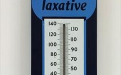 Ex-Lax Porcelain Thermometer