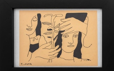 Fernand Leger "Untitled" Lithograph, 1949