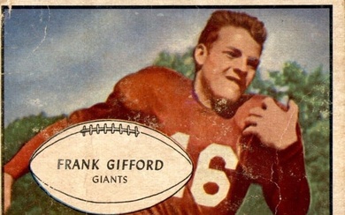 Frank Gifford 1953 Bowman SP Giants 58693