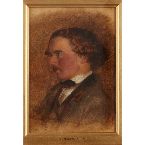 GEORGE HEMING MASON A.R.A. (BRITISH 1818-1872) PORTRAIT SKETCH