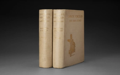 GORER, EDGAR AND J. F. BLACKER - GORER, Edgar and J. F. Blacker. Chinese Porcelain and Hard Stones. London: Bernard Quaritch, 1911. 2 volumes.