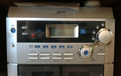 GPX Stereo System with Speakers