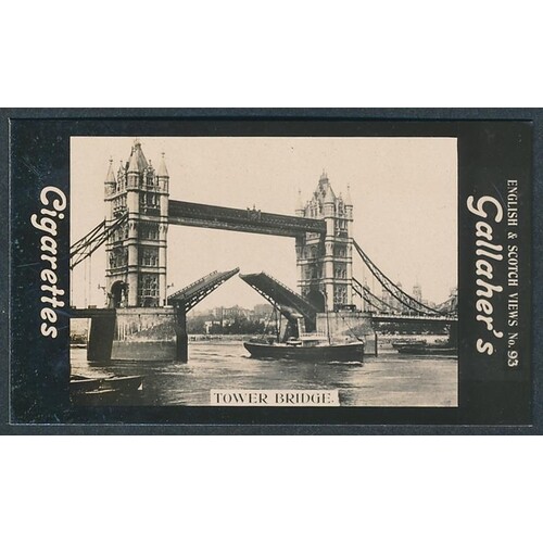 Gallaher. 1910 English & Scotch Views set, in very good to e...