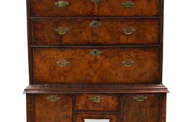 George I Walnut Chest of Stand